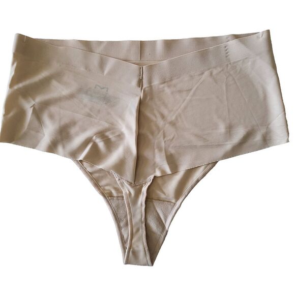 Maidenform Shapewear 2-Pack Tummy Control Thong Panties Light Beige Large NEW - Picture 10 of 16